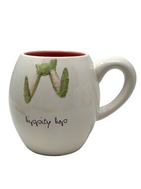 Rae Dunn EASTER Bunny Rabbit Mug Ceramic Coffee Cup NEW Kitchen Decor Holiday